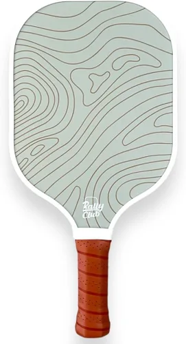 Vista 13 de Rally Club Paletas de pickleball para hombres y mujeres Núcleo compuesto de panal de fibra de carbono Ligero duradero Diseño único elegante