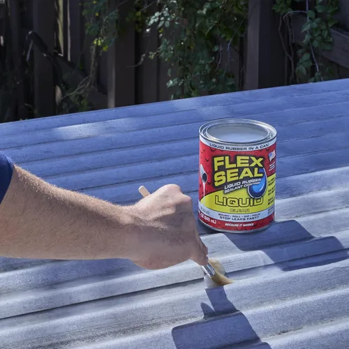Vista 4 de Líquido de sellado Flex Seal grande, 16 oz, negro, LFSCLRR16