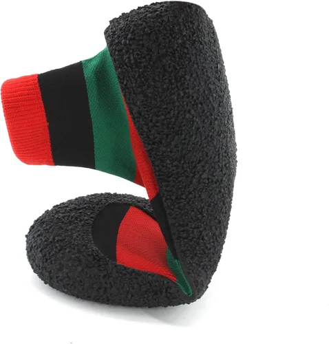 Vista 7 de Zapatos tipo calcetín descalzos para mujer y hombre, para deportes acuáticos, yoga, saltar, playa, caminar, fitness, calzado jamaicano, rasta, afro