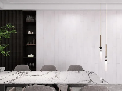 Vista 6 de KASARO 11 paneles de madera para decoración de paredes interiores, tablones largos de madera real sólida shiplap con acento para proyectos