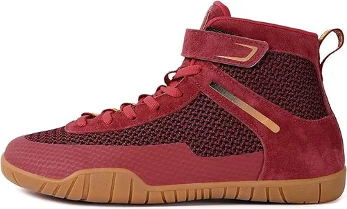 Vista 2 de Zapatos de lucha libre para mujer, zapatos de boxeo, suela cero caída