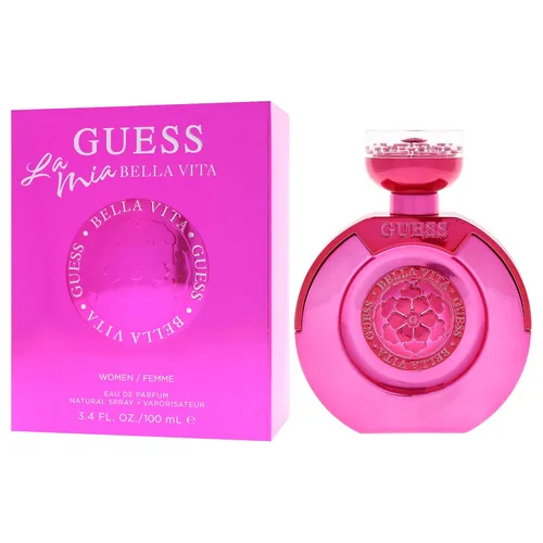 Vista 4 de Guess La Mia Bella Vita Eau de Parfum - Perfume en espray para mujer, 3.4 onzas líquidas