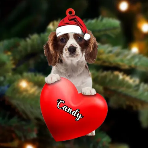 Vista 77 de Adornos de Navidad personalizados para perros, nombre personalizado, adorno de Malamute de Alaska, adornos acrílicos, regalos de Navidad, amantes