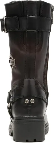Vista 3 de Harley-Davidson womens Eda Leather Motorcycle Casual Boot