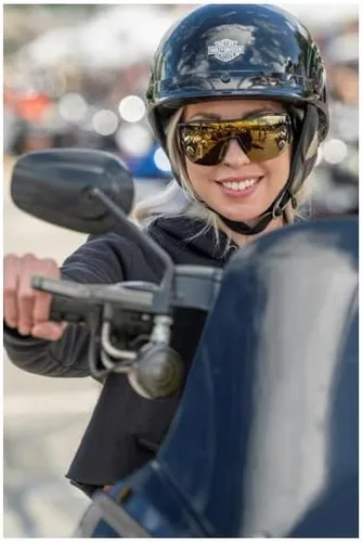 Vista 5 de Harley-Davidson womens Classic Square Sunglasses