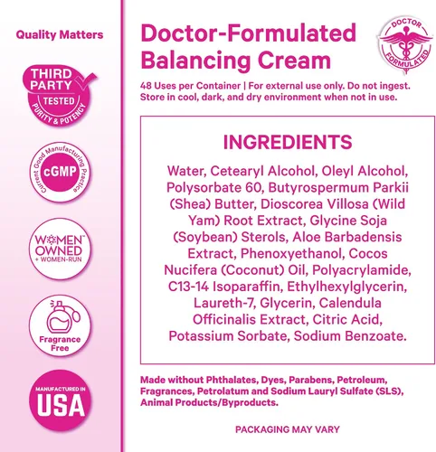 Vista 8 de Paquete de apoyo de hormona de fertilidad Pink Stork Myo-inositol y D-Chiro Inositol 40:1 + crema de ñame silvestre Equilibrio hormonal, estado