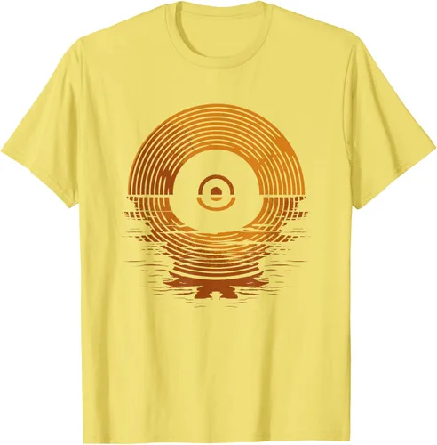 Vista 38 de Vinyl LP Records - Camiseta de vinilo Sunset Negro