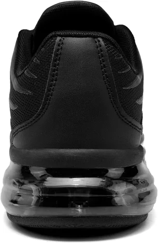 Vista 4 de Zapatos deportivos para correr con aire para hombre, antideslizantes, informales, para baloncesto, tenis de moda, deportes, fitness, entrenamiento