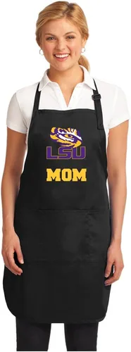 Vista 4 de Broad Bay LSU Apron Negro