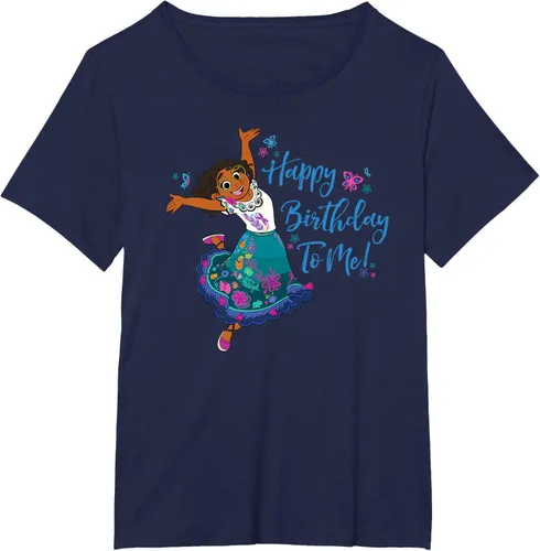 Vista 12 de Disney Camiseta Encanto Mirabel Madrigal ¡Feliz cumpleaños a mí! Negro