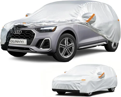 Vista 72 de GUNHYI - Funda para automóvil SUV de 7 capas, ajuste personalizado para BMW X1 (2010-2025), impermeable para todo tipo de clima, resistente