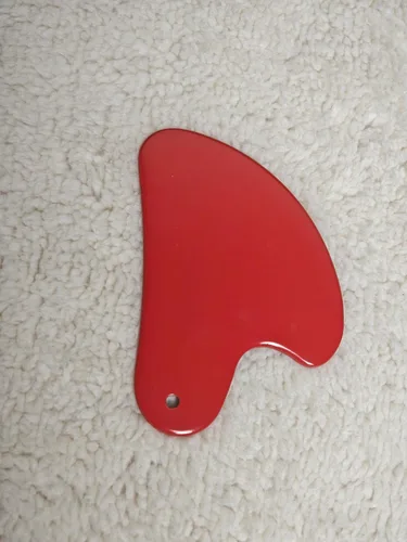 Vista 6 de Gua Sha - Herramientas faciales de acero inoxidable Guasha para cara, metal Gua Sha, aprieta la piel, herramienta de belleza para ojos corporales