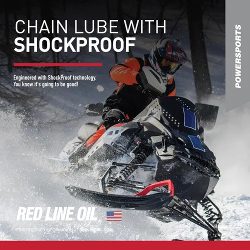 Vista 4 de Red Line Lubricante de cadena 43103 a prueba de golpes, 13 onzas