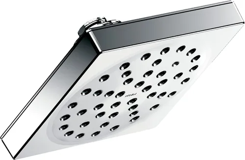 Vista 4 de Moen S6340EP15BN Eco-Performance - Cabezal de ducha cuadrado de una sola función de 90 grados con tecnología de inmersión a un caudal de 1.5 GPM, 6