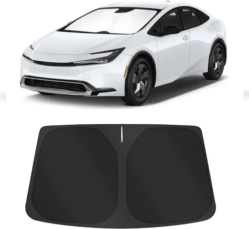 Vista 60 de TINGLU Persianas de ventana para Honda CR-V 2023-2026, accesorios para ventanas laterales de automóvil, parabrisas triangular, parasol para rayos UV