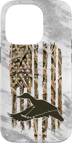 Vista 16 de Funda para iPhone 11 Pro Max con diseño de camuflaje y bandera de Estados Unidos