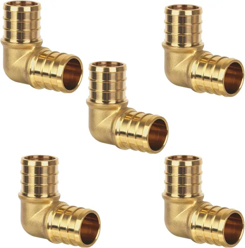 Vista 18 de Acoplamiento Pex de 1/2", Accesorios Pex, Accesorios de Engaste de Latón de Alta Resistencia para Tubos PEX con Construcción Resistente a Fugas