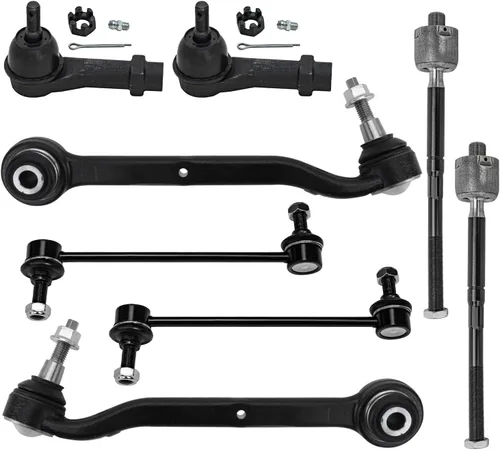 Vista 403 de Detroit Axle - Kit de brazos de control de extremo de 8 piezas para Toyota 2001-2003 Highlander 2002-2003 Camry Lexus ES300, 2 conjuntos de brazos