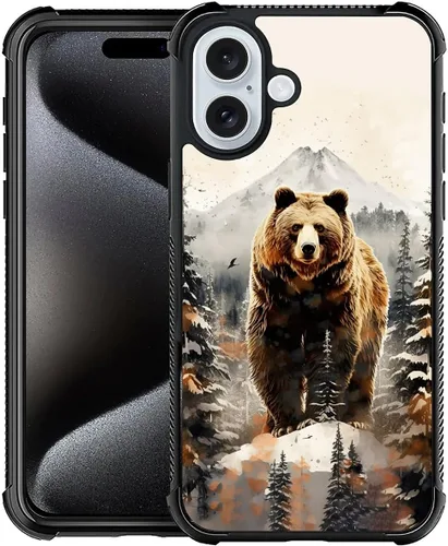 Vista 144 de Funda compatible con iPhone 15, diseño de elefantes africanos, diseño increíble a prueba de golpes, antiarañazos, carcasa trasera de policarbonato