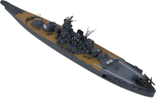 Vista 2 de Tamiya 31113 1/700 Buque de guerra japonés Yamato Kit de modelo de plástico