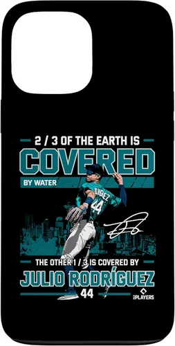 Vista 23 de Funda para iPhone 16 Julio Rodríguez Seattle MLBPA