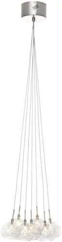 Vista 2 de Maxim 30088CDCF Nantucket - Farol colgante de cristal semillero para exteriores, 3 luces, 180 vatios totales, 19 pulgadas de alto x 9 pulgadas