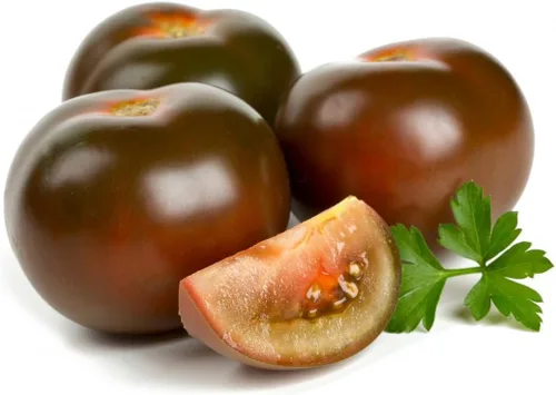 Vista 7 de Semillas Tomate Príncipe Negro Gigante Heirloom Vegetal Sin OMG