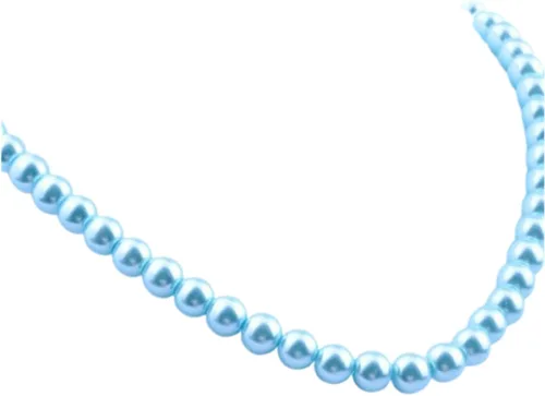 Vista 4 de Collar largo de perlas de los años 20, collar de perlas de imitación con cuentas largas, collar de perlas largas de los años 20, joyería de disfraz