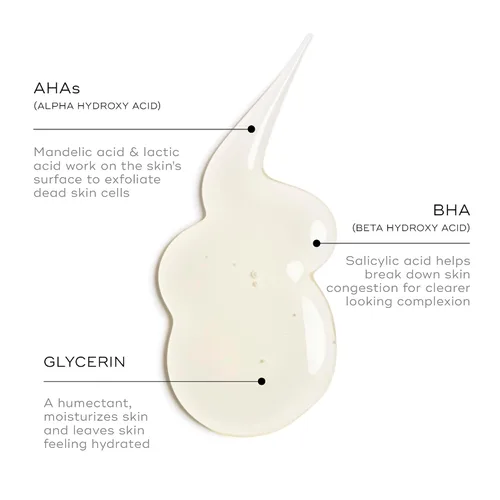 Vista 2 de Medik8 Surface Radiance Cleanse AHA and BHA Limpiador facial diario - Exfoliante, suave espuma facial - Limpiador facial antienvejecimiento - 5.0