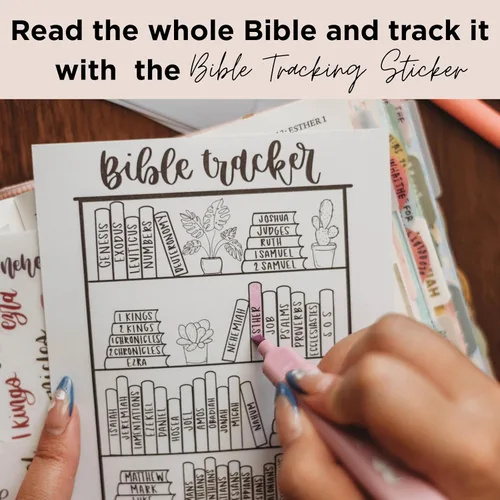 Vista 7 de Esther Bible Journaling Kit, Loaded Bible journaling Supplies, Highlighters, Pens, Vellum Bible Tabs, Sticky Notes, Sticker Sheets, Fineliner