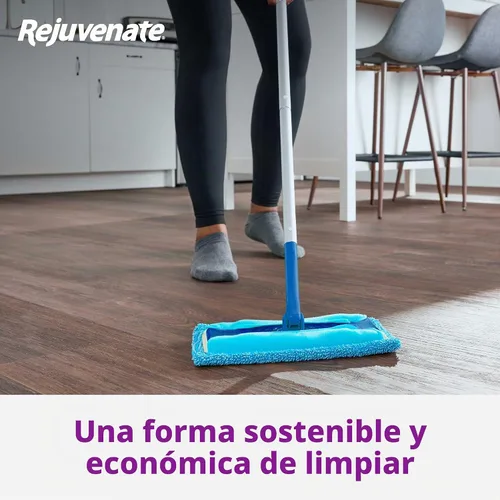Vista 10 de Rejuvenate Almohadillas de microfibra para barredora, se adapta a