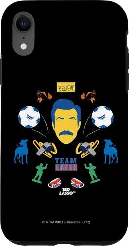 Vista 23 de Funda para iPhone 13 Pro Max Ted Lasso Icon Collage