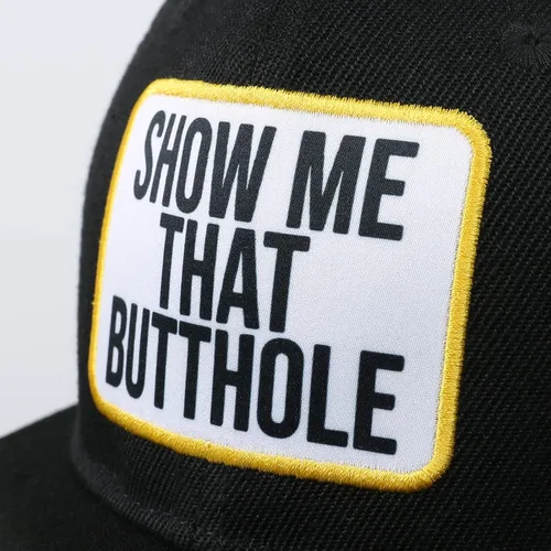 Vista 5 de LGBTQ Rainbow Show Me The Butthole Trucker Sombrero para hombre y mujer