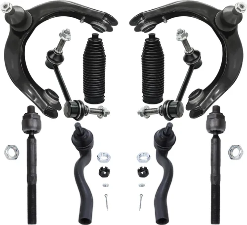 Vista 248 de Detroit Axle - Kit de suspensión frontal de 10 piezas para Dodge Avenger 2008-2014, Chrysler Sebring 2007-2010, 2 brazos de control inferiores, 2
