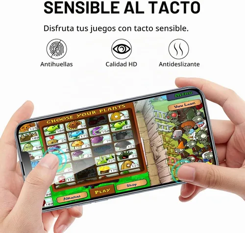 Vista 4 de Paquete de 2 protectores de pantalla de película de hidrogel JDHDL para iPhone 14 Pro Max/iPhone 14 Plus/iPhone 13 Pro Max (6.7 pulgadas), protector