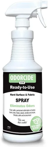 Vista 8 de Odorcide Eliminador de olores concentrado: eliminador de olores para olores fuertes en alfombras, madera dura y más, eliminador de humo, sudor