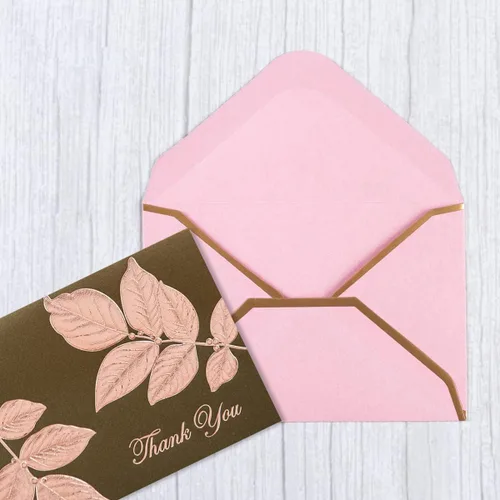Vista 7 de 100 Piezas Sobres Mini para Tarjetas de Regalo Coloridos Sobres Pequeños con Solapa en V con Borde Dorado para Tarjetas de Notas en Blanco, Tarjetas