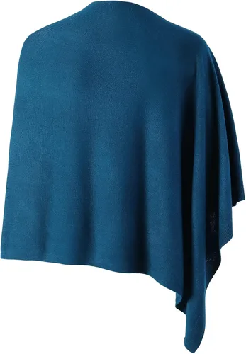 Vista 63 de Fomolom Ponchos para mujer, versátil, ligero, tejido sólido, chal envolvente, bufanda, accesorios para mujer