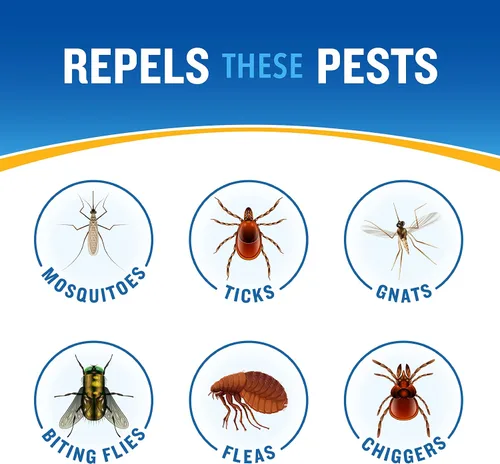 Vista 5 de Cutter Repelente de insectos deportivo 15 % DEET en aerosol, 6 onzas