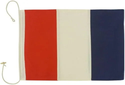 Vista 16 de Hampton Nautical Letra F Bandera de tela náutica del alfabeto, letra S