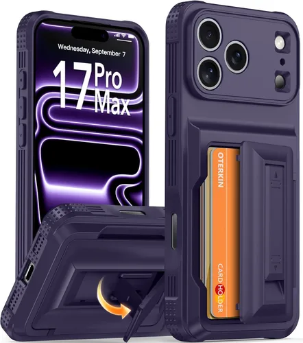 Vista 57 de Oterkin Funda para Google Pixel 10a con soporte magnético de giro de 360° [compatible con MagSafe] [antideslizante] [15 pies] a prueba de golpes