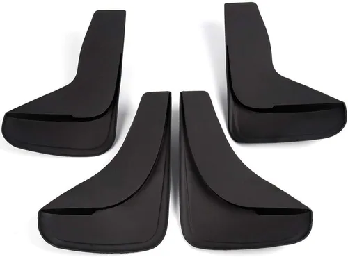 Vista 5 de G-PLUS Juego de 4 guardabarros universal para coche con guardabarros delantero y trasero