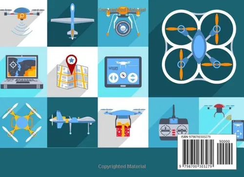 Vista 2 de UAS DRONE FLIGHT & MAINTENANCE LOG BOOK Keep Track of your Aircrafts and Flights Tracker & Organizer for Drone Pilots.