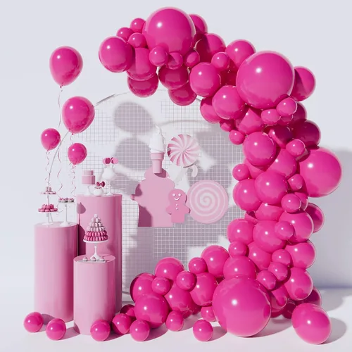 Vista 11 de Kit de arco de guirnalda de globos negros de 130 piezas, diferentes tamaños de 18, 12, 10 y 5 pulgadas, kit de globos de látex para fiesta