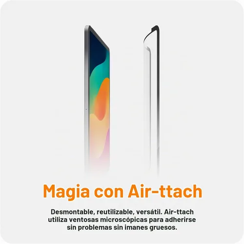 Vista 2 de GhostPaper Air Premium Protector de Pantalla Desmontable con Sensación de Papel para Escribir y Dibujar, Montaje de Nano Succión Air-ttach