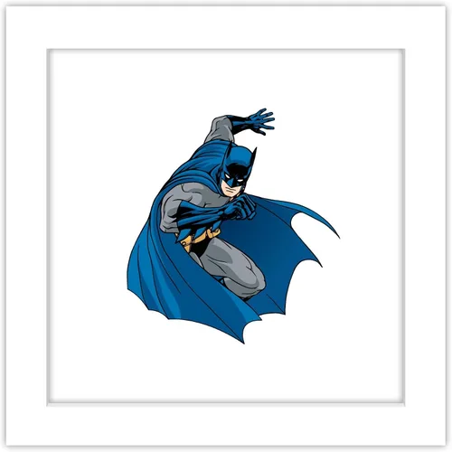 Vista 11 de Trends International Gallery Pops DC Comics Batman - Póster de pared de cruzado con capa, 12 x 12 pulgadas, versión enmarcada en negro