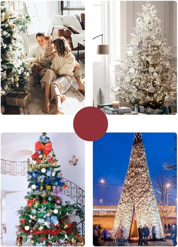 Vista 7 de 24 bolas decorativas de Navidad para árbol de Navidad, adornos de bolas inastillables de Navidad, bolas colgantes de Navidad para decoración
