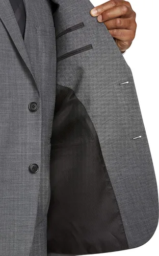 Vista 4 de DXL Synrgy - Chaqueta de traje elástico de alto rendimiento color gris