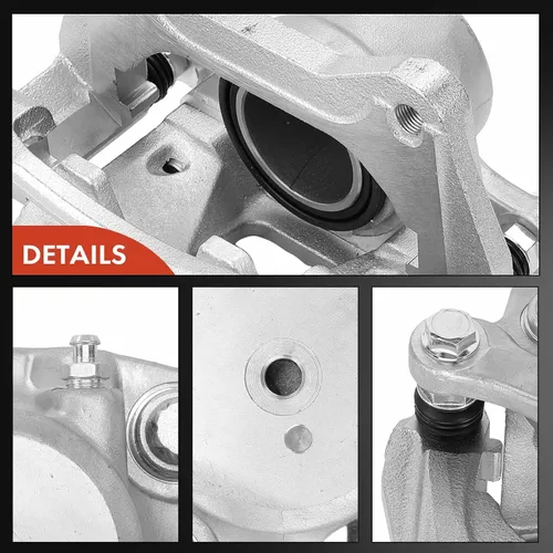 Vista 7 de A-Premium Conjunto de pinza de freno de disco con soporte compatible con determinados modelos Hyundai y Kia - Sonata 2012-2015, Optima 2011-2016, L4