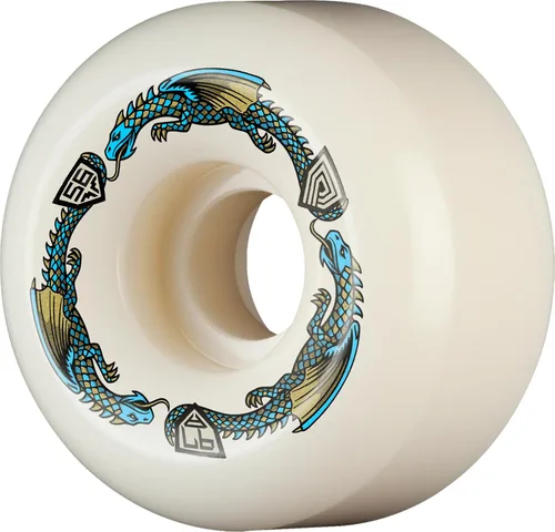 Vista 11 de Ruedas de patineta Powell Peralta Dragon Formula 88A, A2, 54mm x 39mm